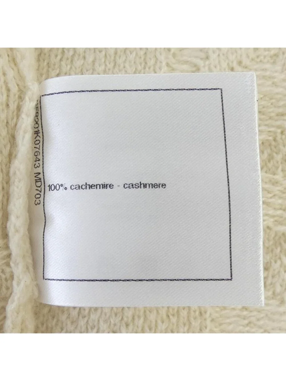 Chanel Knit Sweater Beige